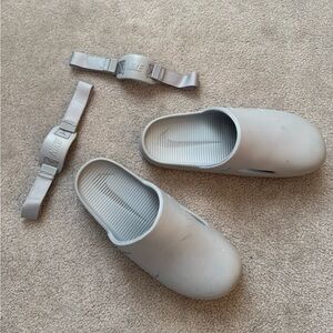 Nike Calm Men’ Mules Gray Slip-On Shoes